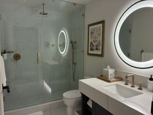 view of the bathroom at Intercontinental Indianapolis Hotel