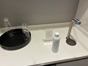 hydration station at Intercontinental Indianapolis Hotel