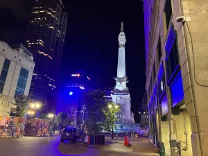 view from Sky Walk in Indianapolis