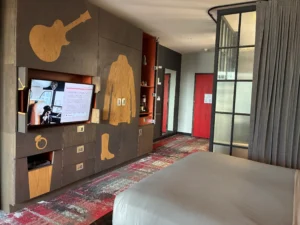bedroom view at The Nash in Nashville