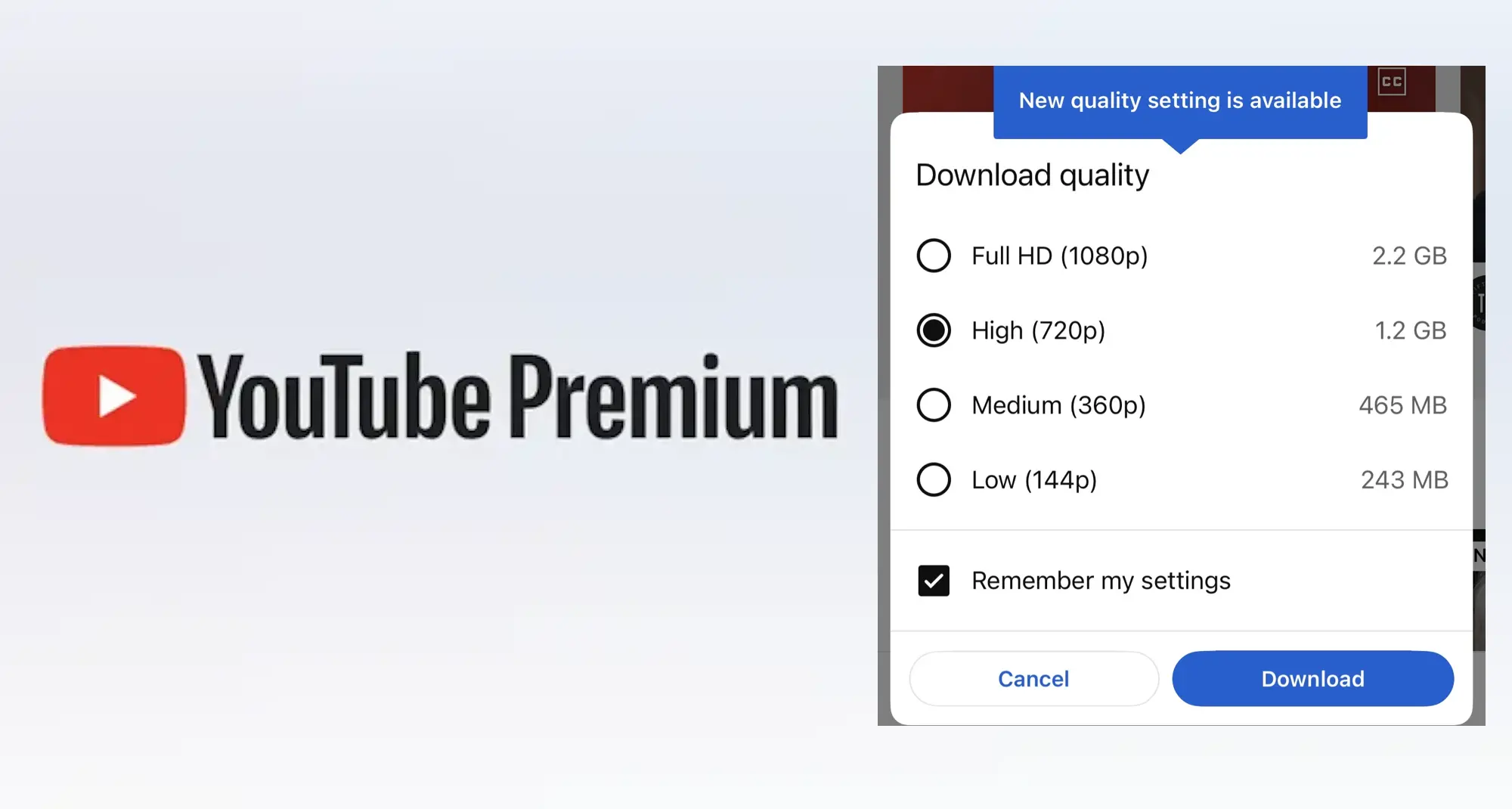 YouTube Premium logo