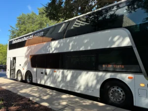 Disney park shuttle bus