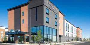 exterior view of Atwell Suites Kansas City Airport
